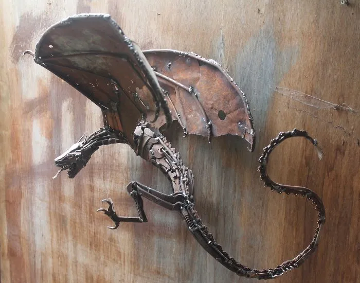 Scrap Metal Dragon