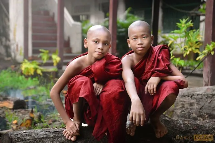 Monks In Bago