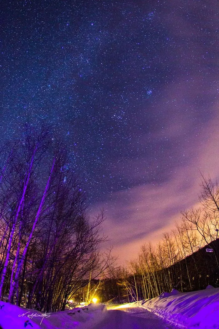 Milky Way And Lovejoy Comet