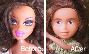 Australian Mom Turns Bratz Dolls Into Regular Girls By Removing Their Unrealistic Makeup