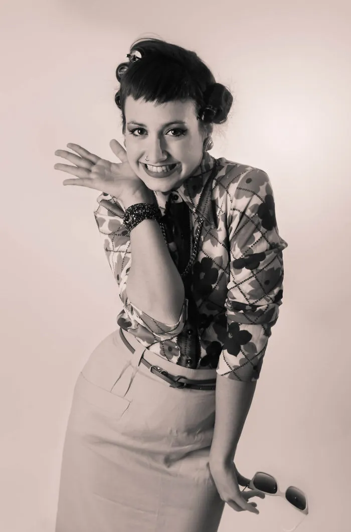 I Made Portraits Of Girls In A Vintage Look
