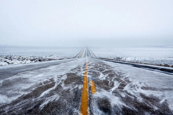 Highway 287 In Wyoming