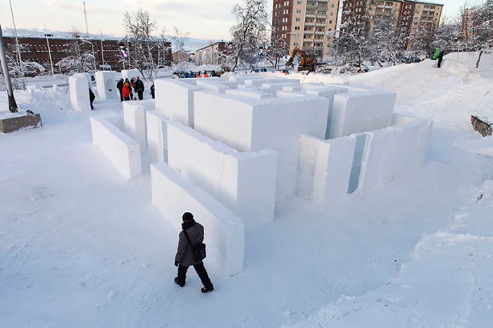 Pinpin Studio Creates Winter Playground Made Out Of Ice And Snow!