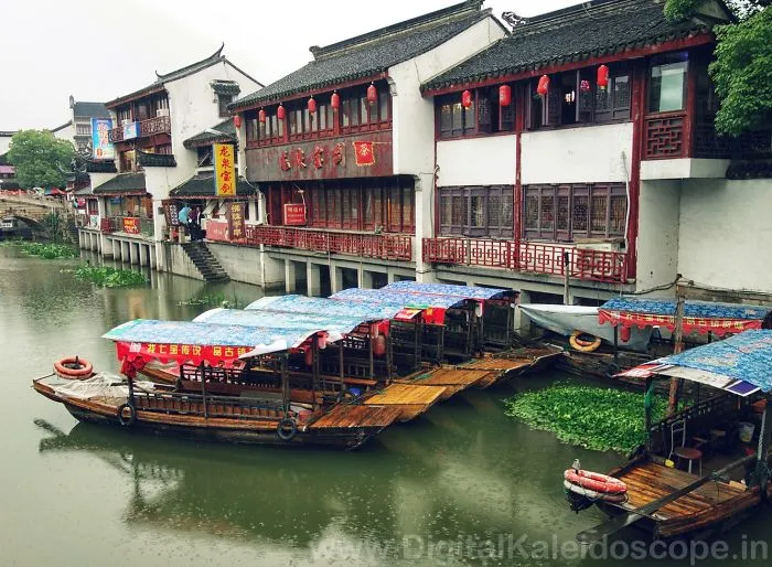 Visiting A Chinese Water Town - Qibao