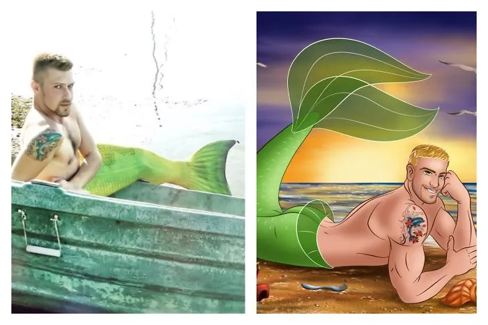This Guy Lives His Merman Dream And Is About To Become A New Facebook Phenomenon!