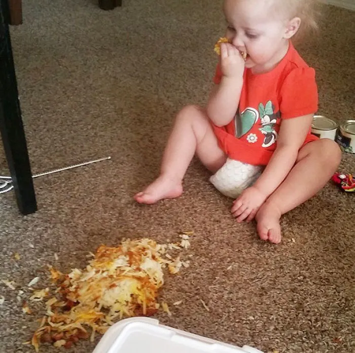 No Plate? No Problem! Helping With The Cleanup