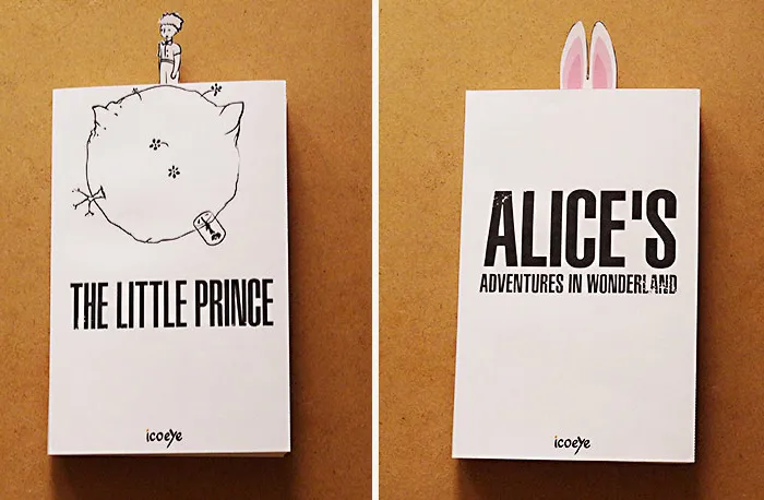 Bookmarks Which Interact With Book Covers