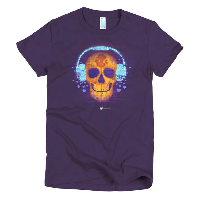 Music Map Skull