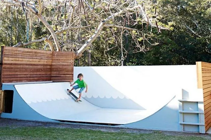 Backyard Skate Ramp