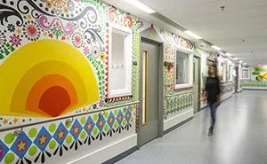 15 Artists Collaborate To Make London Children’s Hospital Cozier For Kids