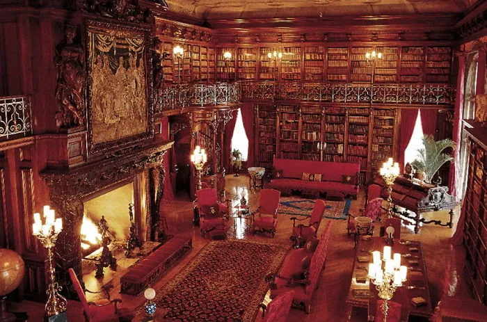 Biltmore Estate Library, Asheville, Nc, Usa