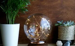 Diy Mid Century Modern Illuminated Globe