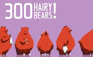 300 Hairy Bears Help Launch Creative Translation Agency