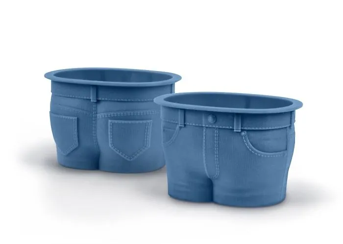 Jeans Muffin Form