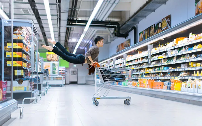 I Photograph Myself While Dancing And Floating In The Air
