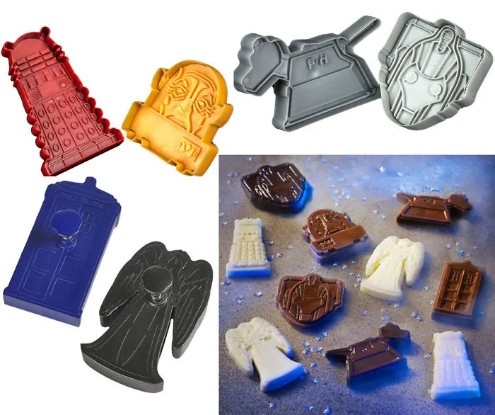 Dr Who Cookie & Chocolate Molds!