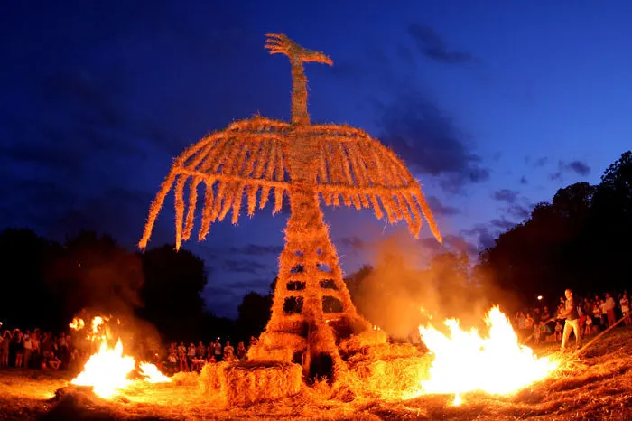 Land Art Festival - Slama,  Osijek, Croatia