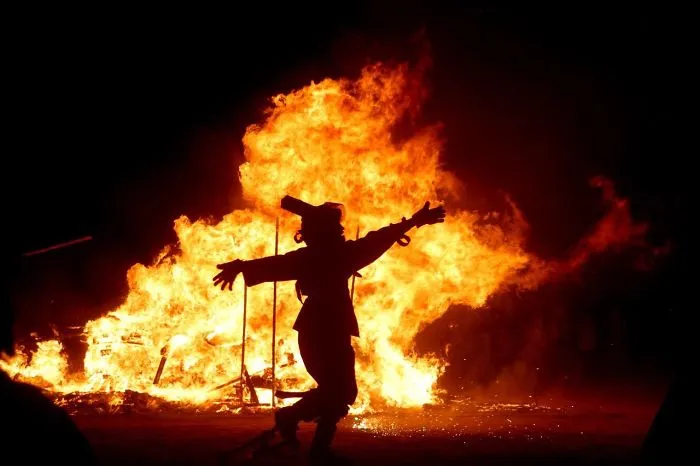 Festival Of Fire _charshanbeh Soori (iran)