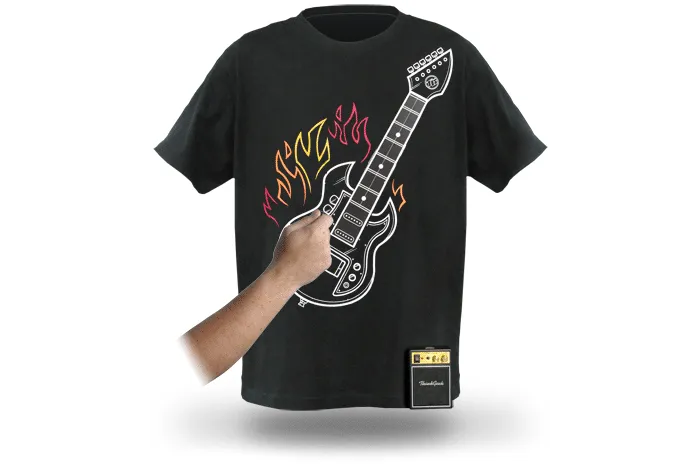 Electronic Rock Guitar Shirt
