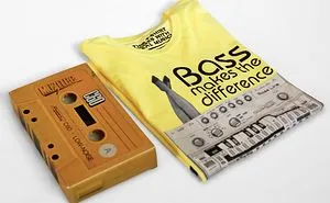 Cassette Packaging For Music T-shirts