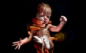 Photographer Takes Portraits Of Babies Seconds After Birth