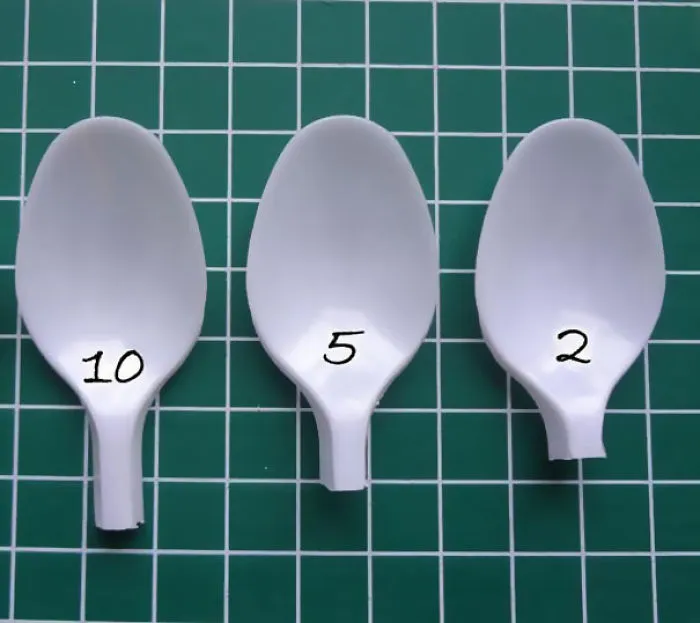 Plastic Spoon Rose