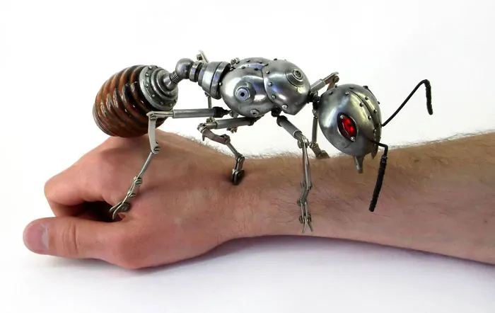 And Made Out Of Scrap Metal
