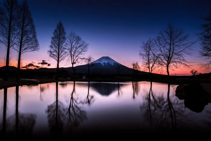 Beautiful Time  (mt Fuji)