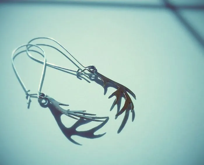 Antler Earrings - Gemma Goodwin