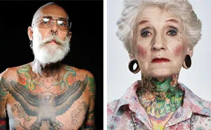 41 Tattooed Seniors Answer The Eternal Question: How Will Your Ink Look When You're 60