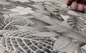 Into The Wild: This Piece Made Of Thousands Of Dots Took Me 380 Hours