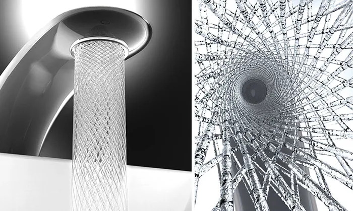 Student's Faucet Design Saves Water By Swirling It Into Beautiful Patterns