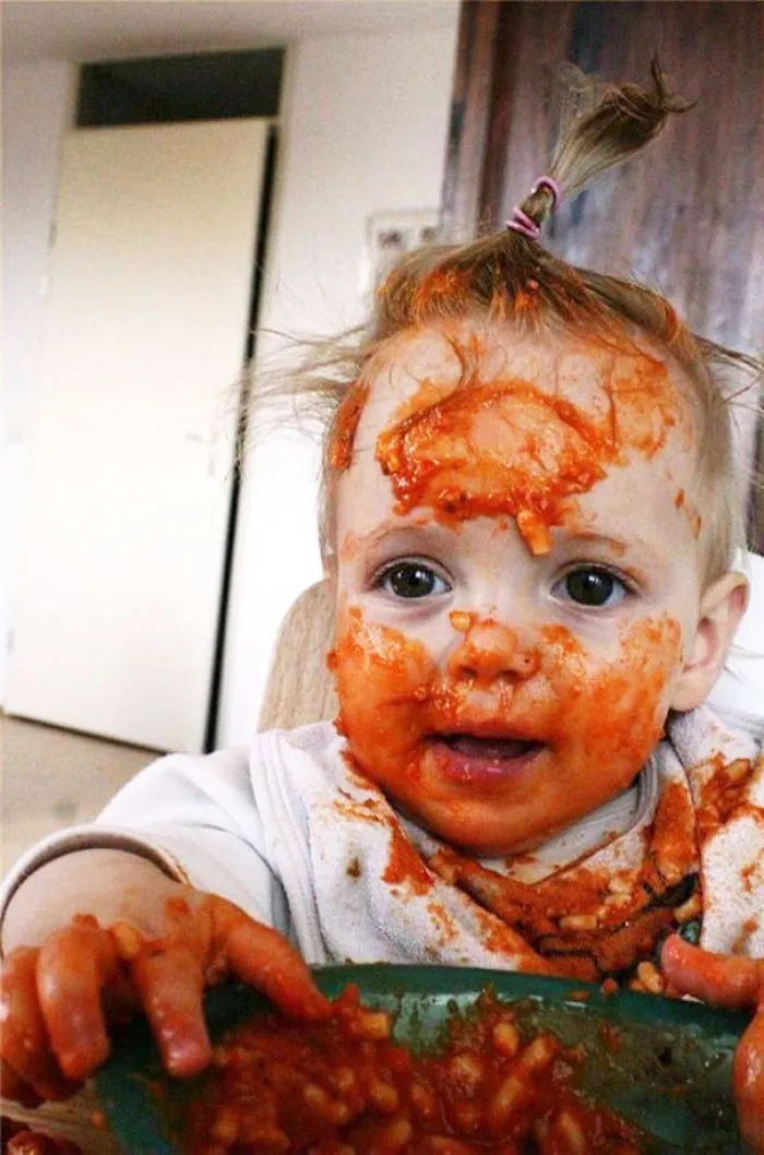 Wonder How Much Sauce She Actually Ate