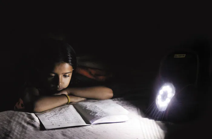 How This School Bag Also Serves As A Study Lamp For Delhi’s Slum Kids