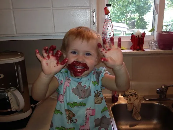Lipstick Application Gone Wrong