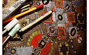 Young Artist,19,  Spends Months Creating Extremely Detailed Victorian Inspired Pen Drawings