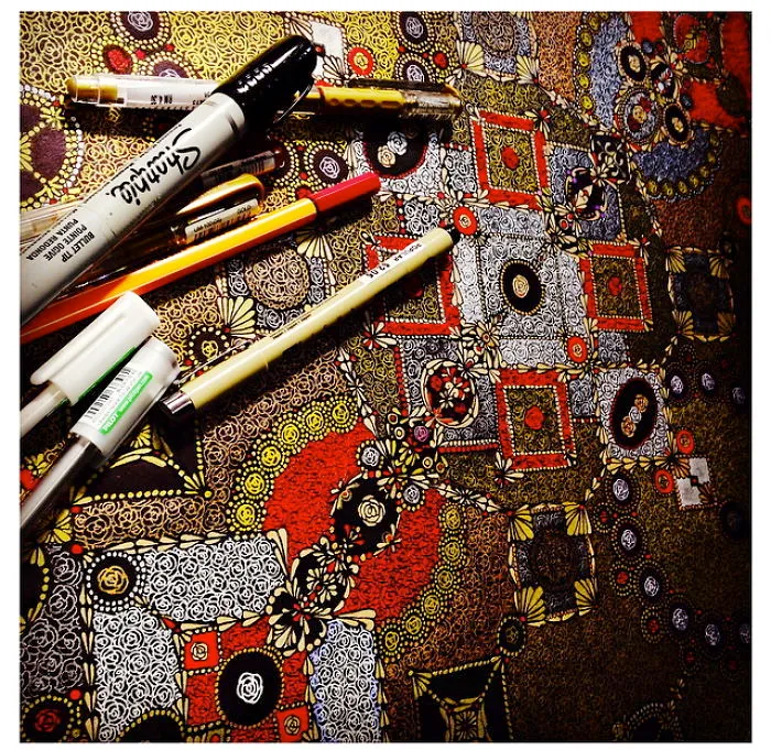 Young Artist,19,  Spends Months Creating Extremely Detailed Victorian Inspired Pen Drawings