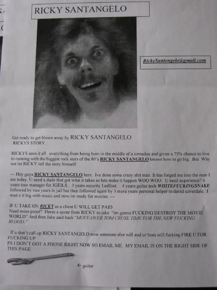 Resumes So Bad They're Almost Good... Almost