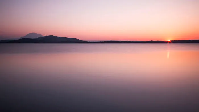 Sunset In Zug, Switzerland