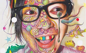 The Strange Drawing Drawn By A Portrait