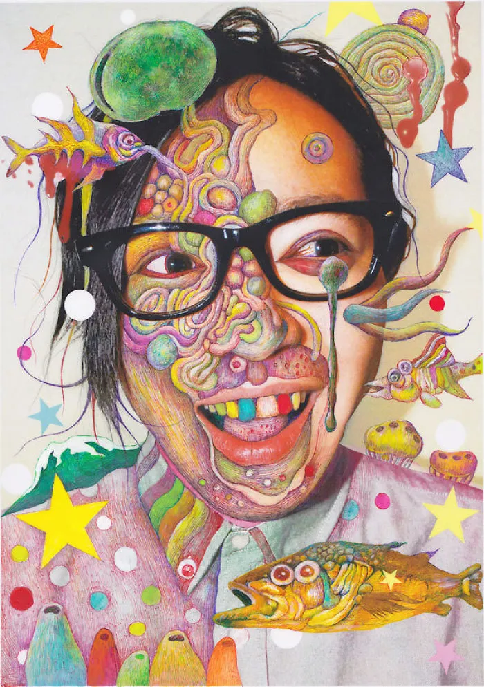 The Strange Drawing Drawn By A Portrait