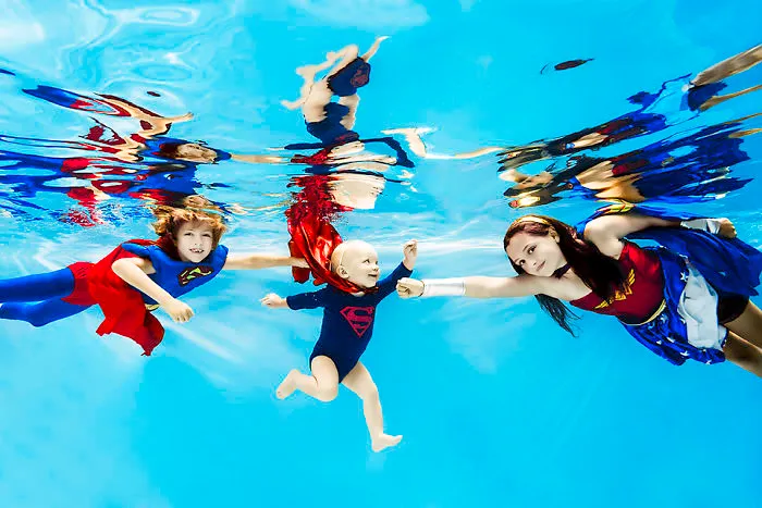 Underwater Photographer Brings A Touch Of Surrealism To Children Portraits
