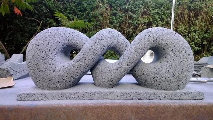 I Create Sculptures From Industrial Building Blocks.