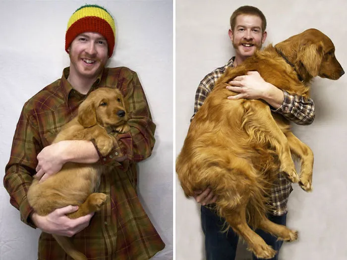 One year apart