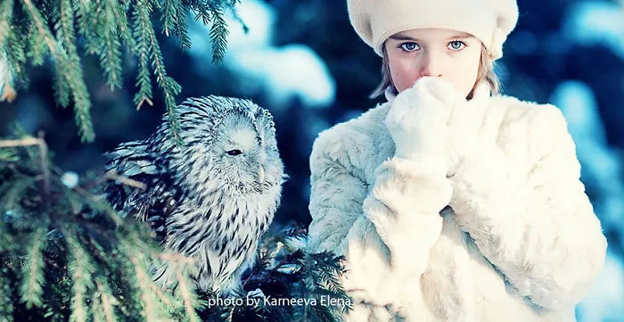 Children And Animals Cuddle In Cute Photoshoots By Russian Photographer Elena Karneeva
