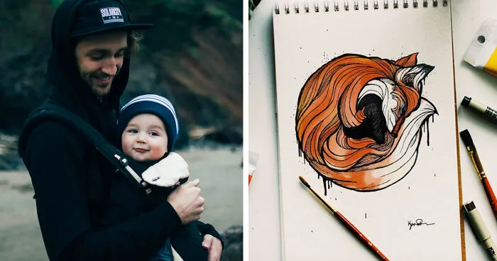 Every Day, I Draw One Animal Letter A Day To Teach My Son The Alphabet