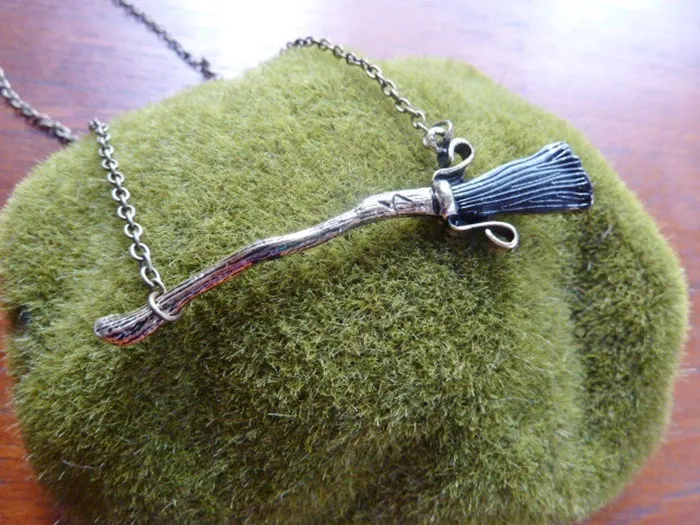 Harry Potter's Broom Necklace