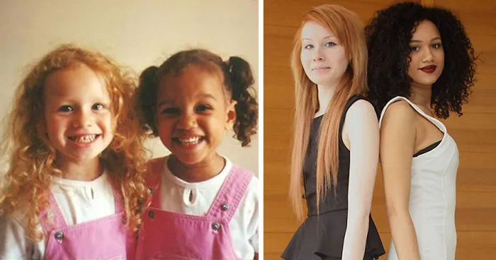 These Twin Sisters Look Totally Different