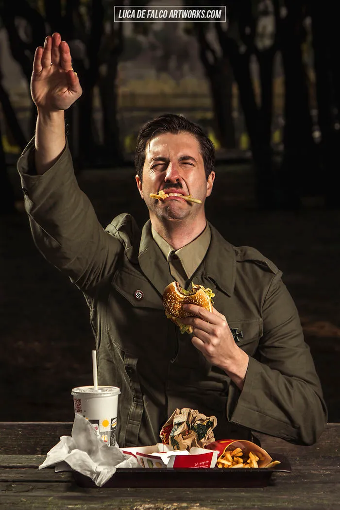 Adolf Hitler And His Capitalist Lunch