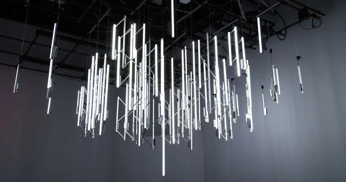 I Built A Chandelier Which Flashes When It Detects Radioactive Particles